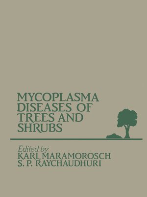 cover image of Mycoplasma Diseases of Trees and Shrubs